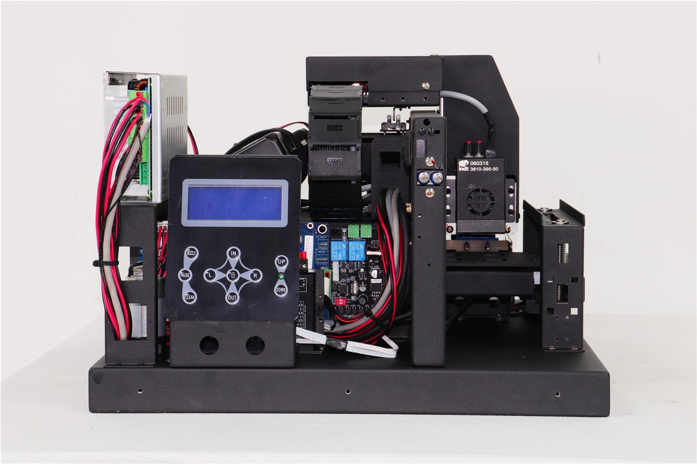 Full view of the control components